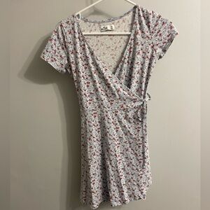 Hollister Floral Wrap Dress